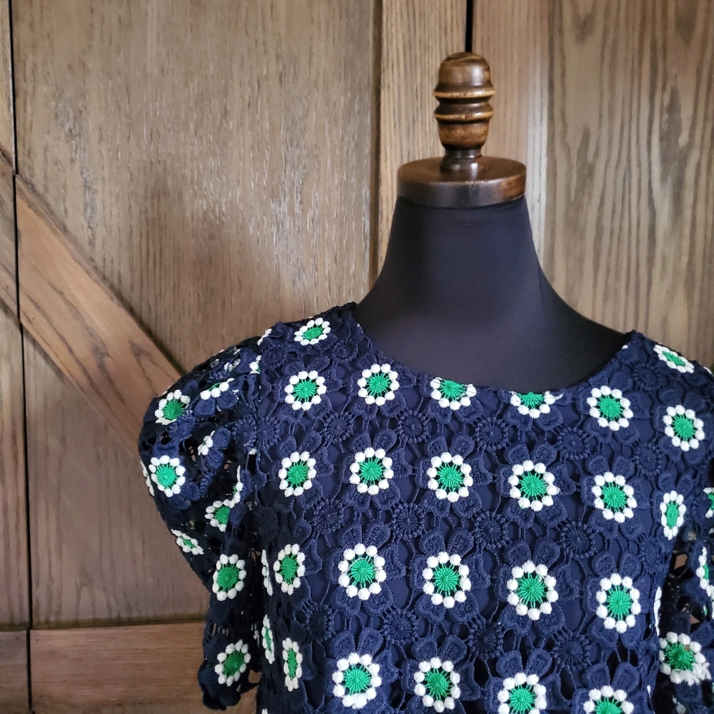 LAST CHANCE English Factory Black Boxy Flutter Sleeve Blouse - Picture 4 of 4
